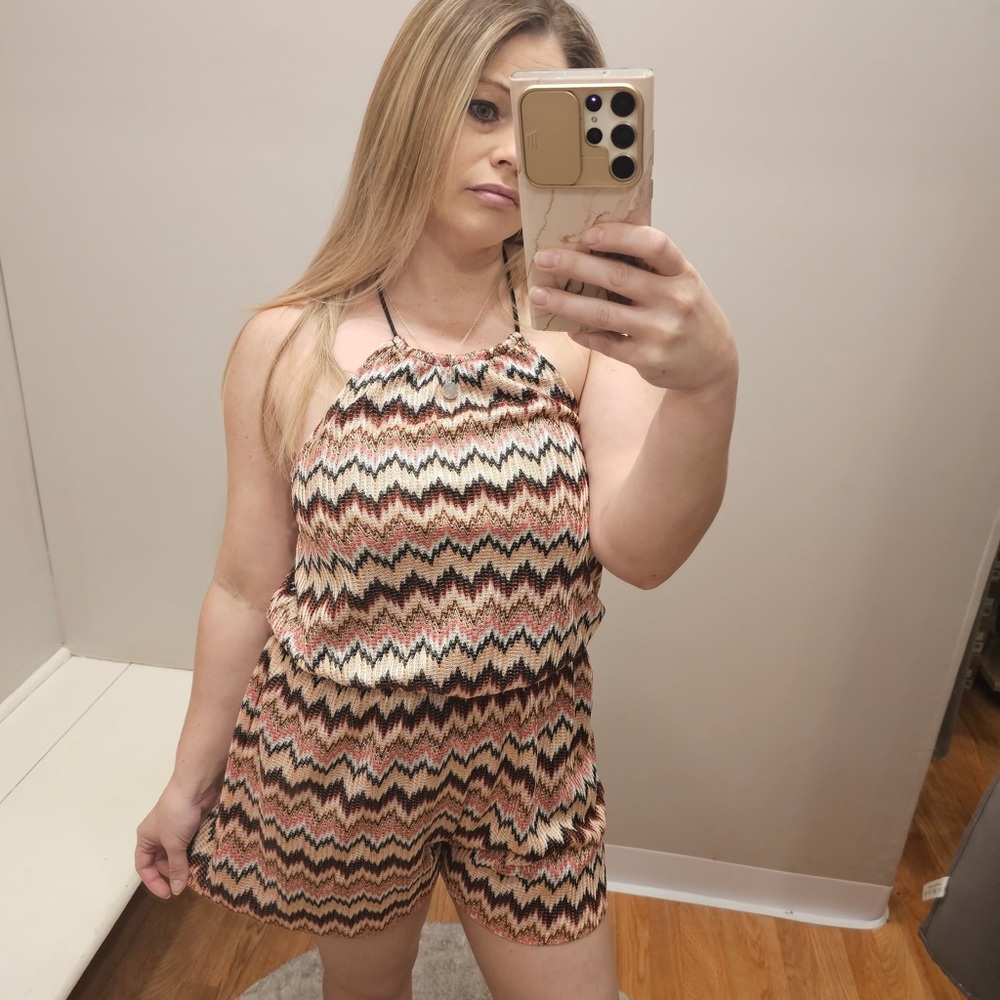 Steve Madden- Zig Zag Romper